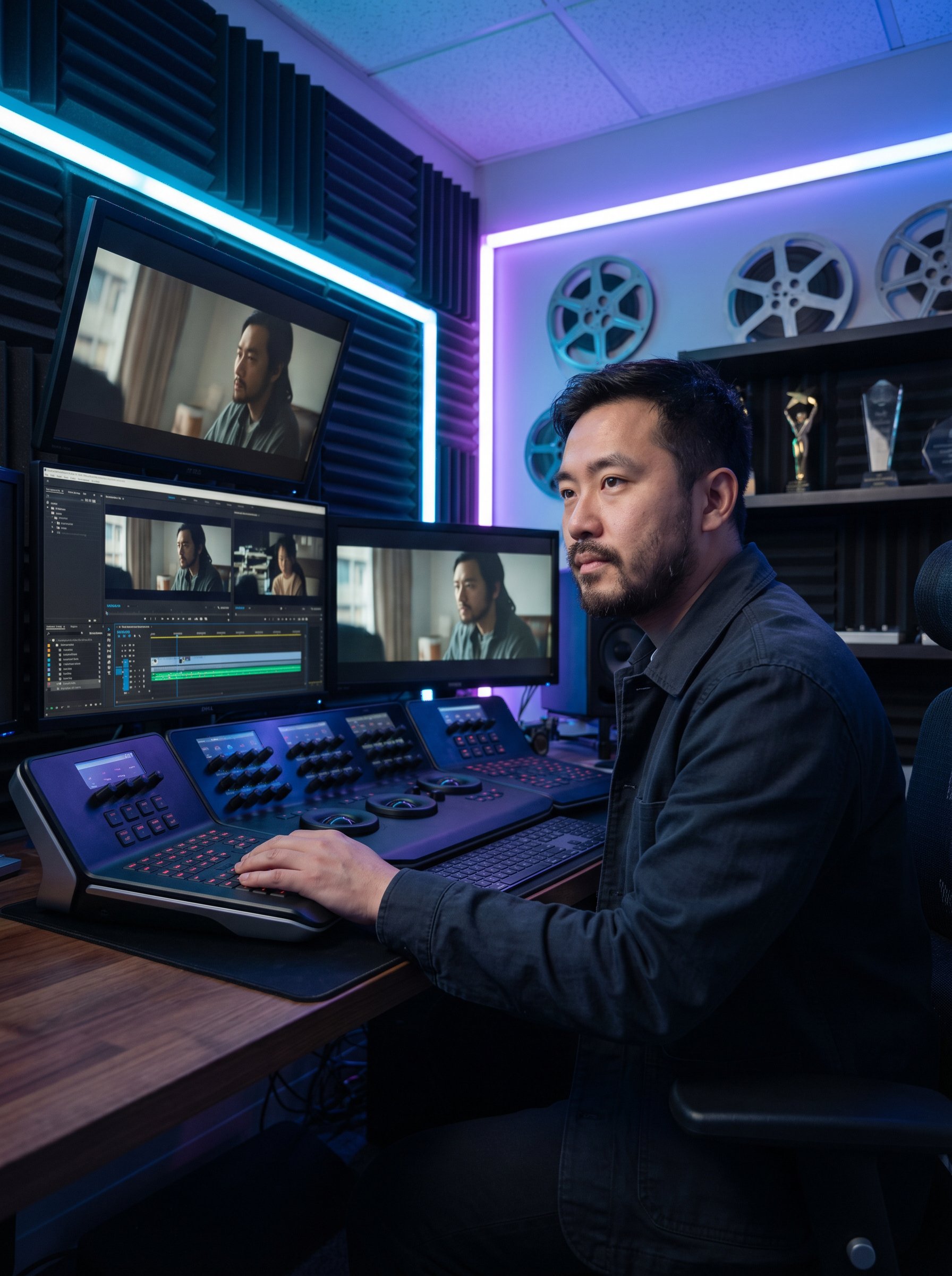 萝莉漫画传媒剪辑师